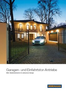 Katalog Einfahrtstore Antriebe Hörmann Hannover
